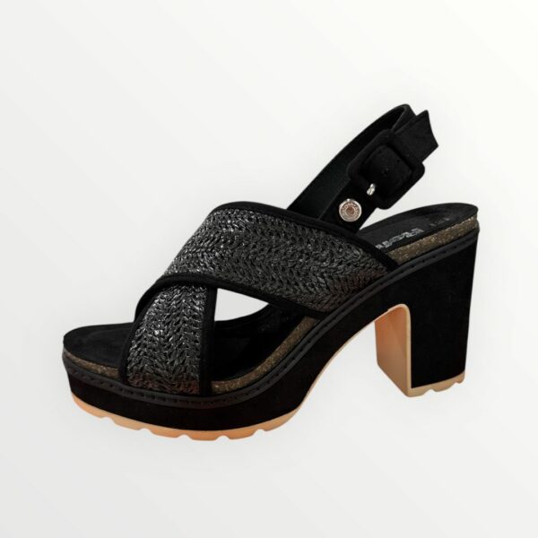 SANDALIA TIRAS RAFIA 79790