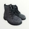 BOTIN MILITAR PURPURINA