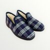 ZAPATILLA PAÑO CUADROS 284