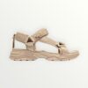 SANDALIA 347 NYLON BEIGE